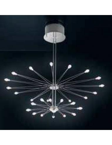 ELETTRA CHANDELIER, 24 LIGHTS WITH BULBS