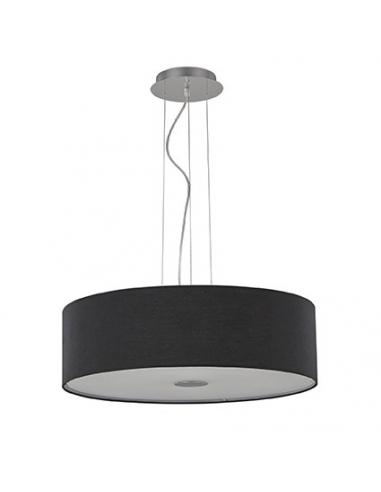 Ideal Lux 105628 Woody SP5 Lampada a Sospensione Nero