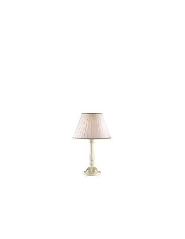 Ideal Lux 72029 Lily TL1 Table Lamp Large White