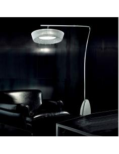 Sillux PI3/241B Parigi Lampada da Terra Arco Colore Bianco