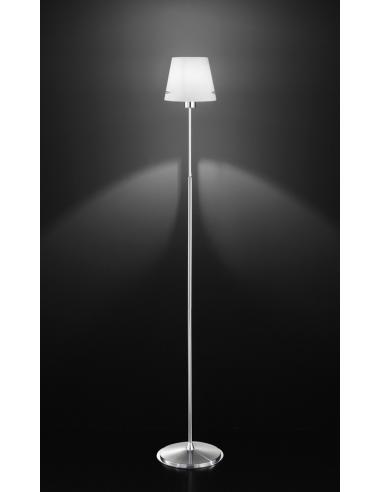 PIANTANA CROMO LUCIDO C/VETRO BIANCO