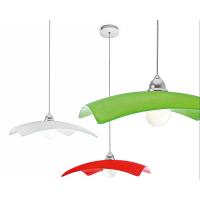 SUSPENSION GLASS RED 40x40cm