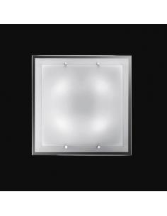 CEILING light GLASS WHITE 50x50cm