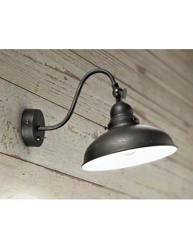 APPLIQUE IN PAINTED METAL COLOUR BLACK ANTIQUE