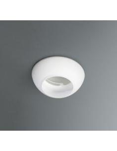 [LOT 19PZ] SIGMA - Spot, recessed, single, glass glossy white