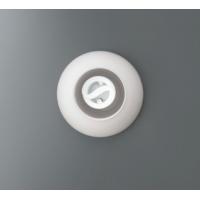[LOT 19PZ] SIGMA - Spot, recessed, single, glass glossy white