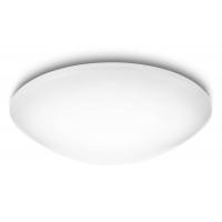 Suede - LED ceiling Lamp round white large 50cm 40W