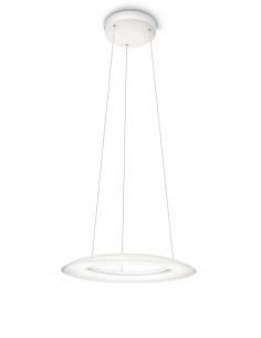 Ayr - Suspension LED disc in white metal