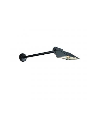 BAZAS - Faro alogeno - Est. nero Con Braccio - max 150W