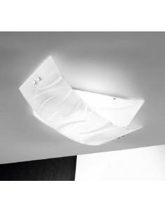 AGNES Ceiling light with a white middle