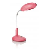 DeskLight - Lampada da tavolo in materiale sintetico fucsia e metallo 35cm