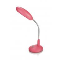 DeskLight table Lamp in synthetic material in fuchsia and metal 35cm