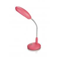 DeskLight - Lampada da tavolo in materiale sintetico fucsia e metallo 35cm