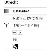 Utrecht - Palo medio tubo acciaio