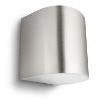 Parrot - Lampada da parete LED in acciaio inox luce bidirezionale
