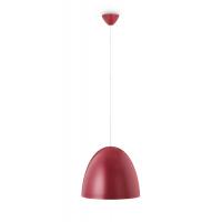 Hever - Suspension dome red metal diam. 35 cm