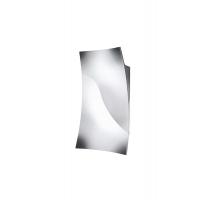 FEUILLE Lampada da parete vela in alluminio cromato High PowerLED