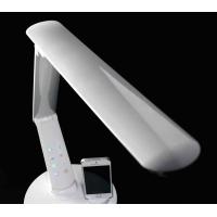 Perenz 6224 B Lampada Tavolo Bianca Dimmerabile Ricarica USB