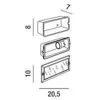 Lighthouse collection for interior/exterior glass
