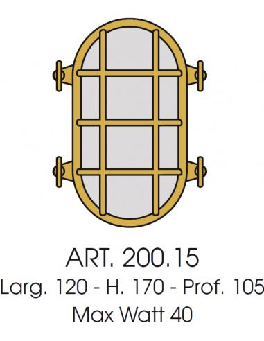 Plafoniera Da Soffitto Vittoriana 120W | The Lighting House | Ottone Antico Antique Brass | 2 Luci E14