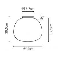 LUMI MOCHI SOFFITTO D45