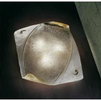 Firenze, lampada da parete foglia oro