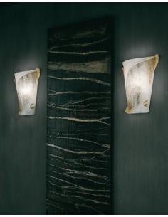 Athens, wall lamp, special gold