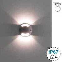 Segnapasso LED ultrapiatto 2 Luci