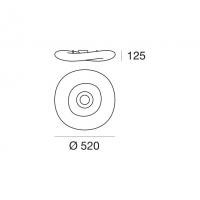 MR. MAGOO surface-mounted luminaire, diam. 52