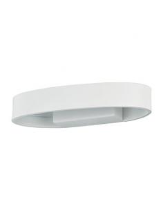 Ideal Lux 115153 Zed AP1 Wall Lamp Oval White