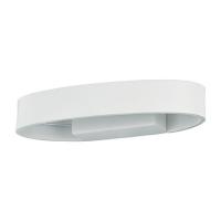 Ideal Lux 115153 Zed AP1 Wall Lamp Oval White