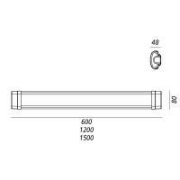 REGLED Reglette LED integrated IP65