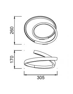 INFINITY LED Table 12W 3000K 1000lm 2