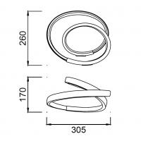 INFINITY LED Table 12W 3000K 1000lm