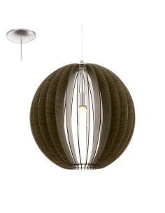 COSSANO, suspension, dark wood D50