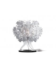 Slamp FIOTS00WHT00000000EU Fiorellina Lampada da Tavolo Comò Bianca