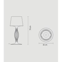 LIZA TABLE LAMP PRISMA BY GIOVANNONI