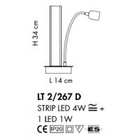EVIL' LT CHROME 4W LED