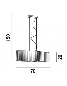 Sleep great in polished chrome with clear glass and brushed 2