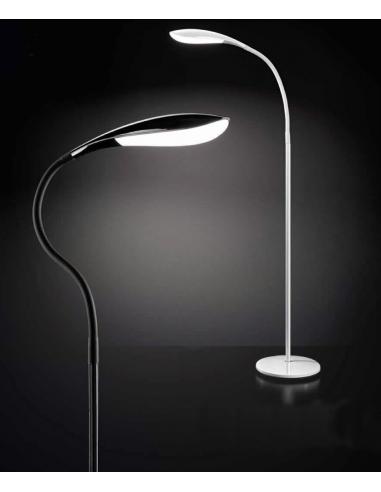 Floor lamp swivel black LED 12W