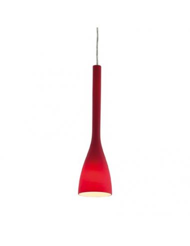 Ideal Lux 035703 Flut SP1 Suspension Lamp Small red