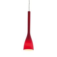 Ideal Lux 035703 Flut SP1 Suspension Lamp Small red