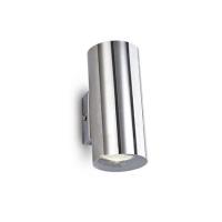 Ideal Lux 094182 Look AP2 Lampada da Parete Cromo