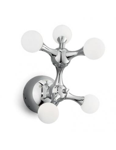 Ideal Lux 022277 Nodi Bianco AP5 Lampada da Parete