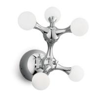 Ideal Lux 022277 Nodi Bianco AP5 Lampada da Parete