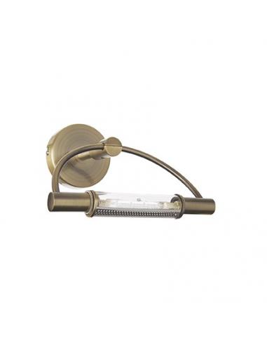Ideal Lux 008929 Arco AP1 Lampada da Parete Brunito