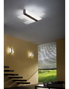 TRIAD-ceiling light large Walnut