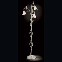 Padana Lampadari 488/PT3 Marzia Lampada da Terra 3 Luci Avorio
