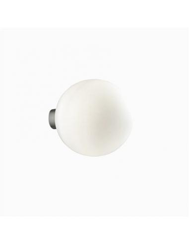 Ideal Lux 059822 Mapa White AP1 Wall Lamp D30