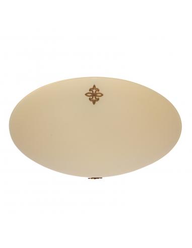 BIJOUX PLAF.D.40 RUGGINE/AMBRA 2E27